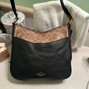 Coach Vintage New York Signature Brown Shoulder and Crossbody Bag No E1957-76355